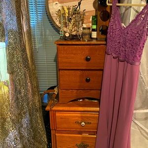 Beautiful Lavender Long Dress